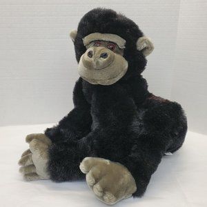 VTG MJC international 1992 Black Gorilla Ape 19 Inches Hanging Stuffed Animal